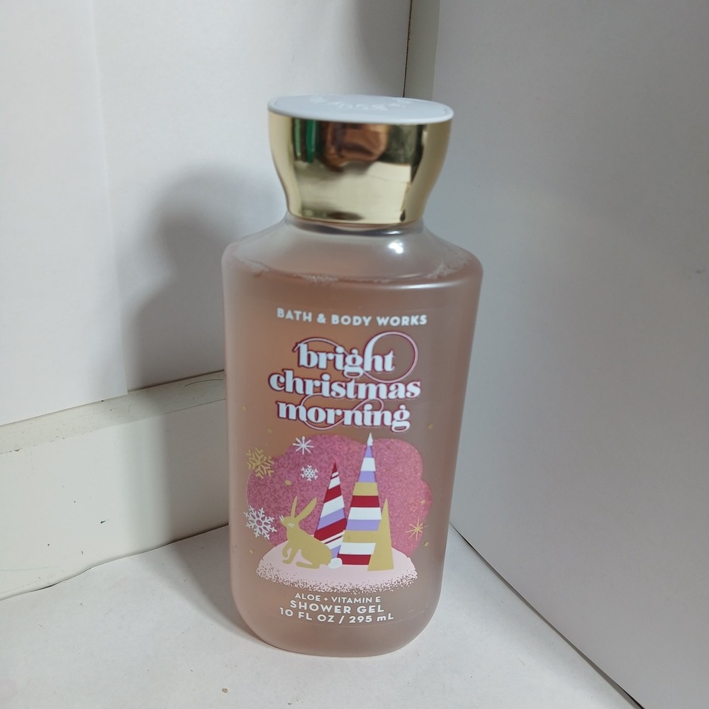 Bath and Body Works Bright Christmas Morning Shower Gel 10 fl oz. New
